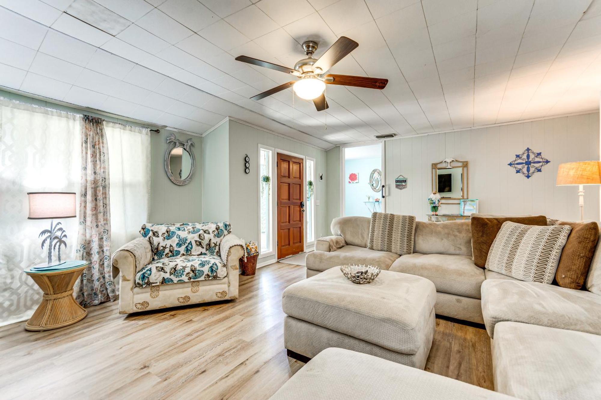 Fort Walton Coastal Retreat With Yard Walk To Beach Φορτ Γουόλτον Μπιτς Εξωτερικό φωτογραφία